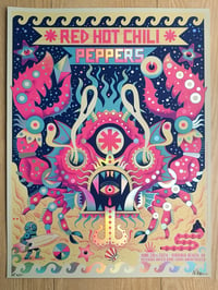 Image 1 of RED HOT CHILI PEPPERS - Virginia Beach ( Variant Rainbow Foil ) 