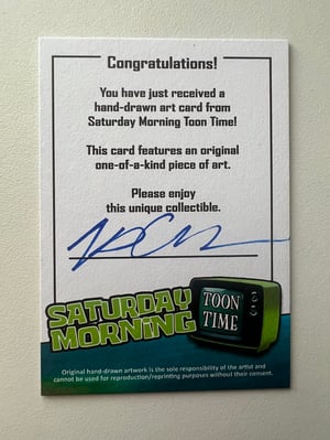 Thor Sketch Card 1/1 - Artists Unite Original Art Avengers Animated