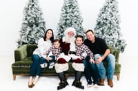 Image 2 of 2025 Santa mini sessions Plano! $265+tax (50% non refundable RETAINER)