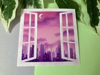 Image 4 of Skyline Window Art Print