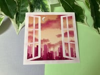 Image 5 of Skyline Window Art Print