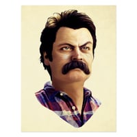 Image 1 of Ron Swanson | 18x24" Print