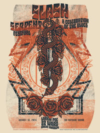 SLASH S.E.R.P.E.N.T. Blues Festival poster