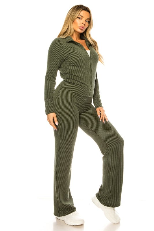 Image of 3PACK RIBBED  JOGGER SET