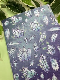 Image 3 of Handmade Crystal Notebook