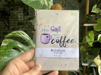 Handmade Coffee Lover Notebook