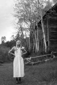 Image 2 of LALU Linen Frilly Dress