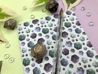 Image 4 of Handmade D20 Dice Notebook