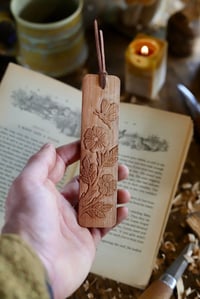 Image 7 of Butterfly And Wild Rose Book Mark 