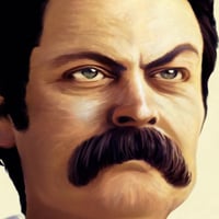 Image 2 of Ron Swanson | 18x24" Print