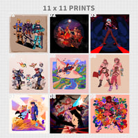 Image 4 of 11" x 11" prints