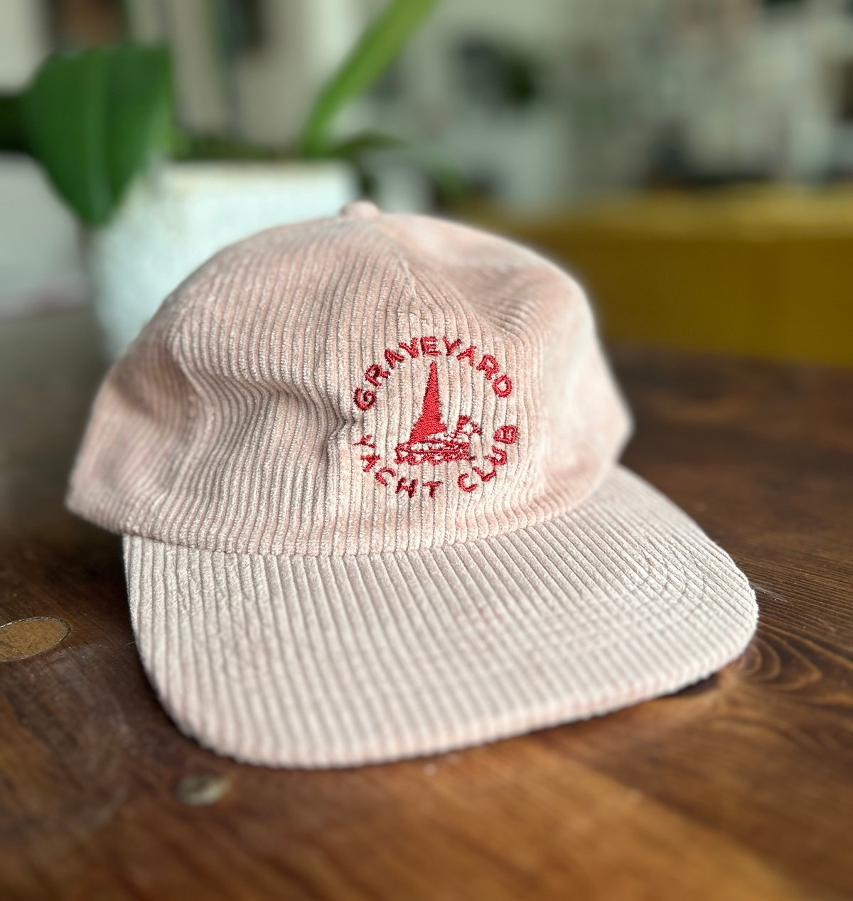 Image of Pink GYC Corduroy Hat