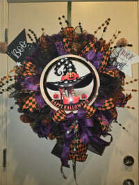 Image 3 of Holloween Themed Wreath