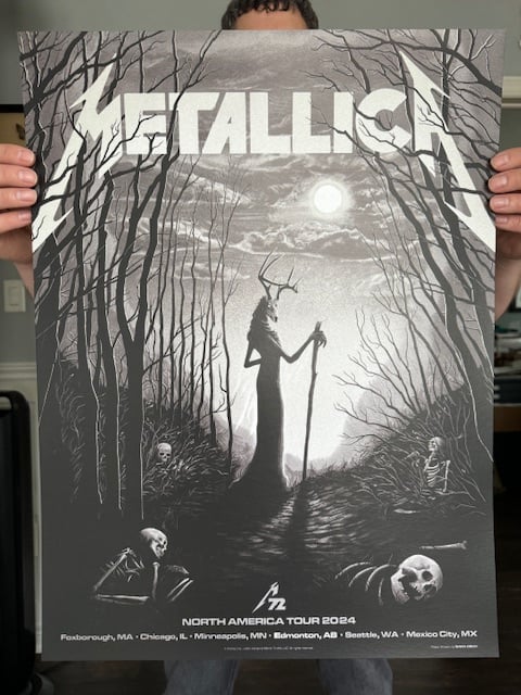 Image of Metallica ~ Edmonton, Canada Pop Up Shop