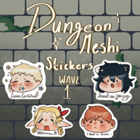 Image 1 of Dun Meshi Stickers ~ Wave 1