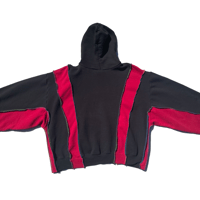 Image 3 of WALA Super Hoodie (black/red)