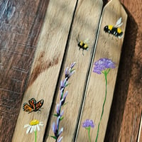 Image 1 of Bees & Butterflies Scottish Stave Bookmarks 