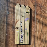 Image 2 of Bees & Butterflies Scottish Stave Bookmarks 