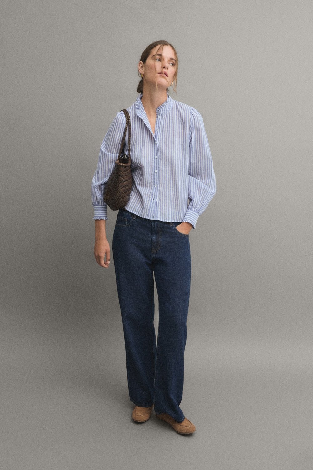 Image of 1-Camisa Eloísa azul