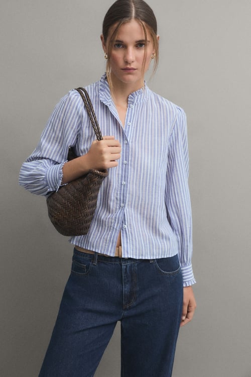 Image of 1-Camisa Eloísa azul