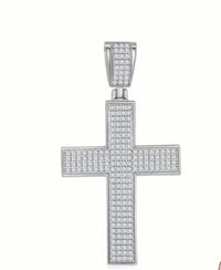Image 3 of Moissanite Cross
