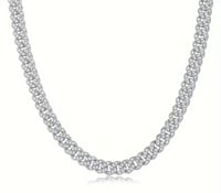 Image 1 of SALE !! 6mm Moissanite Diamond Cuban