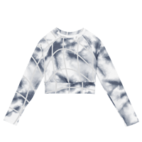 Image 2 of BRH Sky Machine Recycled Long-Sleeve Crop Top