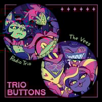 Image 1 of Hazbin Trio Button Pins