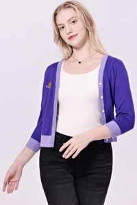 Image 3 of Sky Rocket Embroidered Cardigan