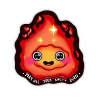 May All Your Bacon Burn Sticker