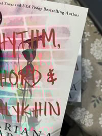 Image 4 of  [IMPERFECT/DAMAGED] Signed Paperback "Rhythm, Chord & Malykhin"