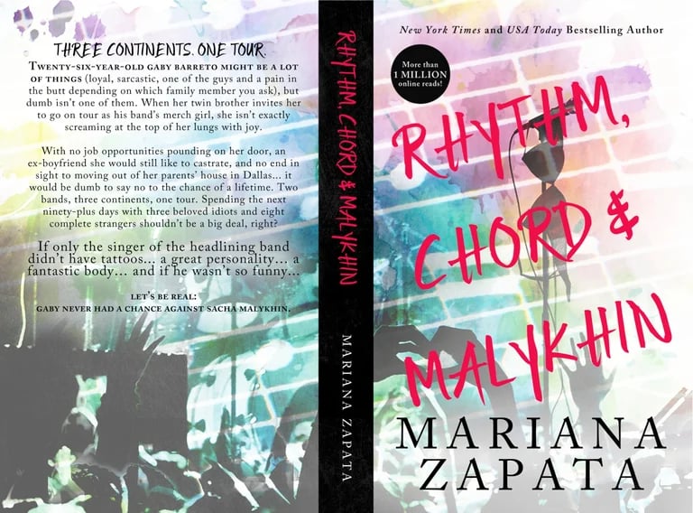 [IMPERFECT/DAMAGED] Initialed Paperback "Rhythm, Chord & Malykhin"