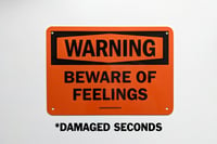 Image 1 of (SLIGHTLY DAMAGED) Beware of Feelings