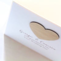 Image 2 of Handmade Wedding Card. Personalised Wedding Card. Congratulations Card.