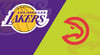 1/3 Lakers vs HAWKS (2 TICKETS)