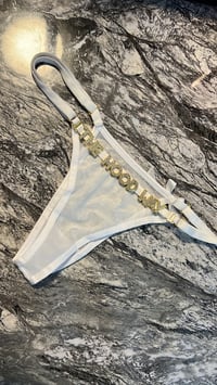 Image 1 of Extended detachable custom thong 