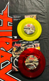 HIRAX - "Faster Than Death" (4 song EP) 7" color import vinyl