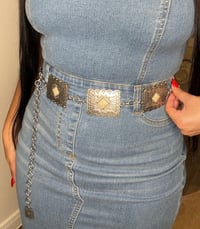 Image 2 of Aztec Concho Belt