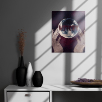 Image 6 of WITCHY Glossy Metal Print with Wood Frame