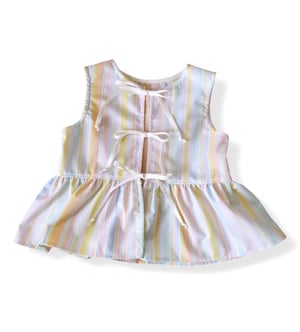 Image of Striped Tie Top + Shorts Set - 6 years