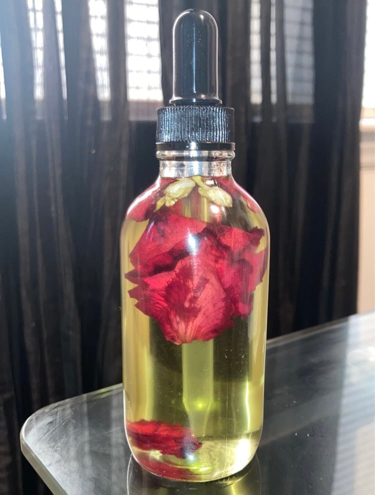 Rose Flower Body Oil