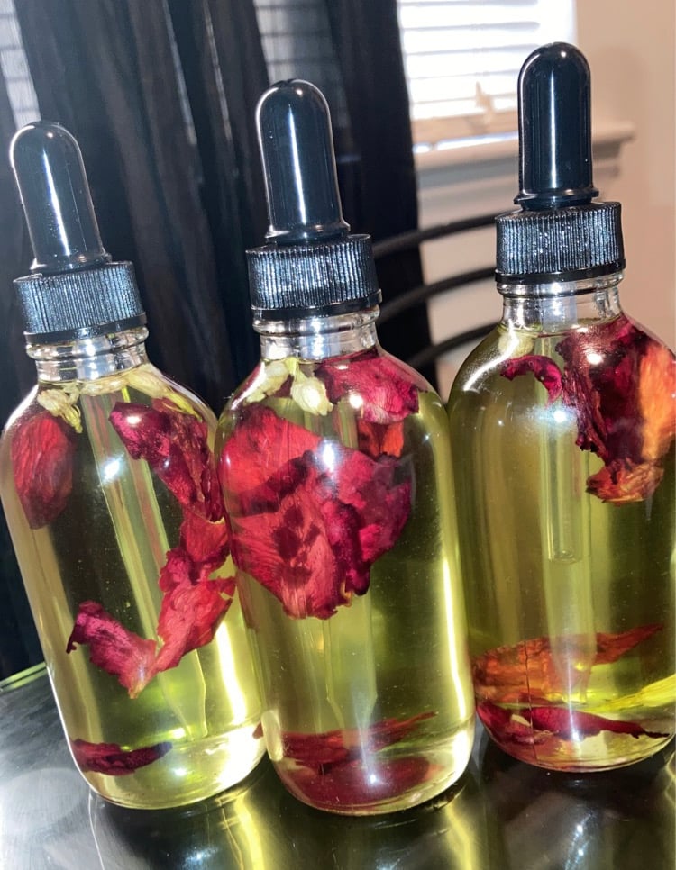 Rose Flower Body Oil