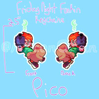 Image 1 of FNF Pico Keychain