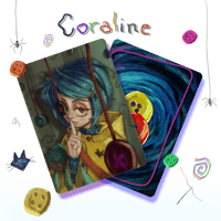 Coraline mini card