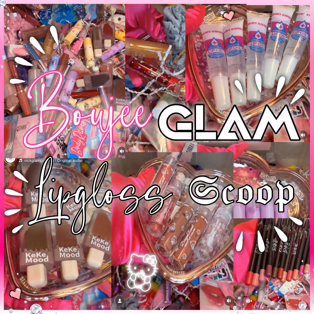 Image of 💄Boujee Glam Lipgloss 𝔖𝔠𝔬𝔬𝔭