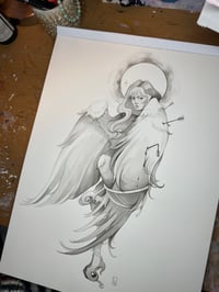Image 3 of “Harpy” 2025 drawing ink, original 