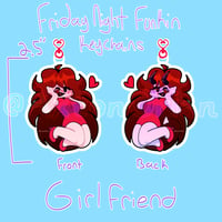 Image 1 of FNF Girlfriend Keychain