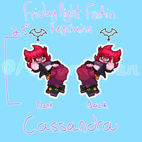 Image 1 of FNF Cassandra Keychain