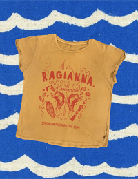 Labora Yellow Birds of Paradise Tee (S)