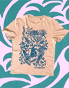 Periwinkle Birds of Paradise Tee (L)
